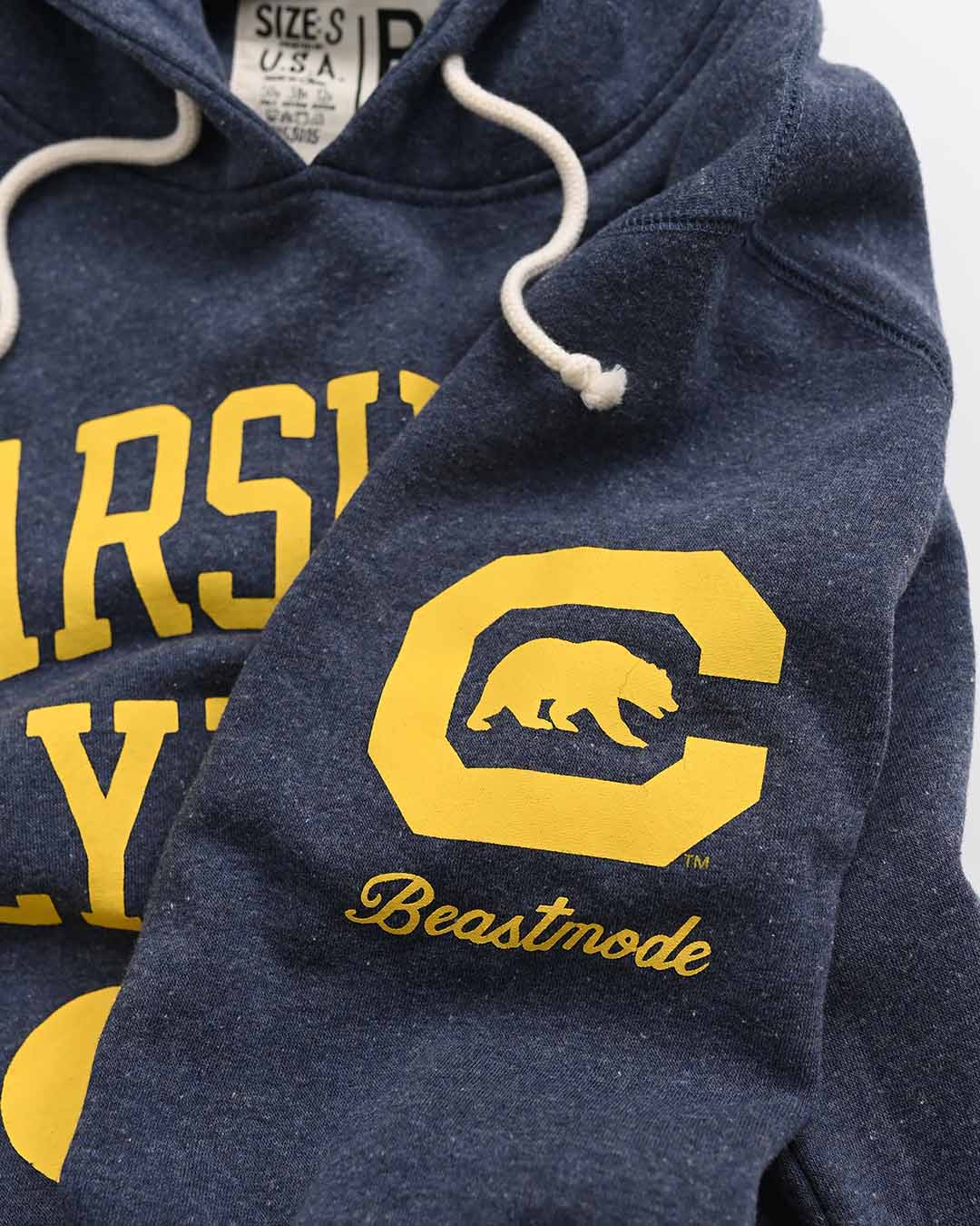 CAL - Marshawn Lynch #10 Navy PO Hoody - Roots of Fight