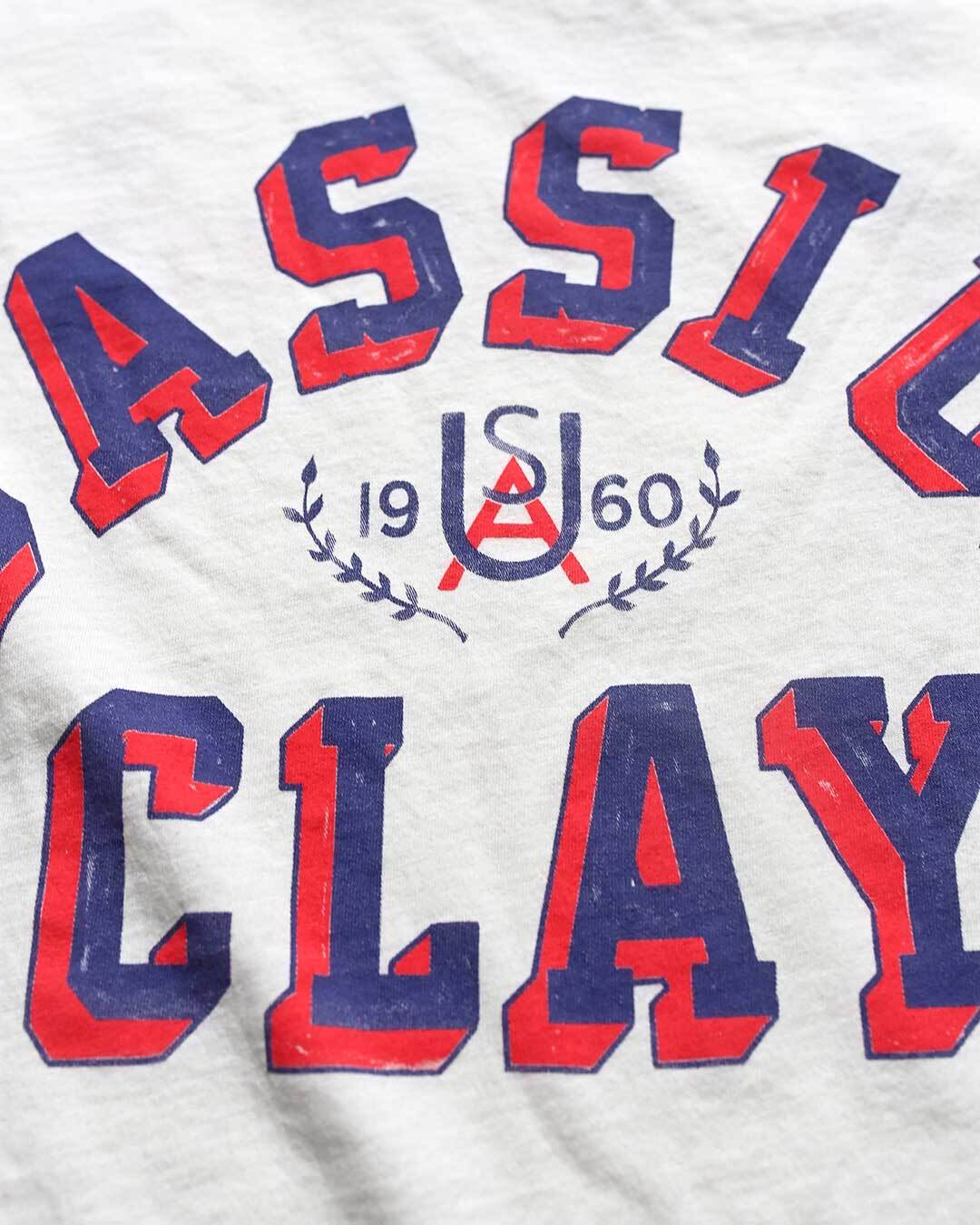 Cassius Clay 1960 White Tee - Roots of Fight