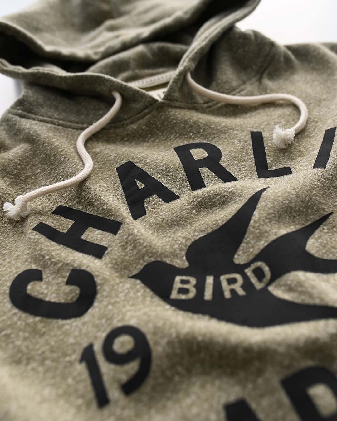 Charlie &quot;Bird&quot; Parker &#39;48 Olive PO Hoody - Roots of Fight