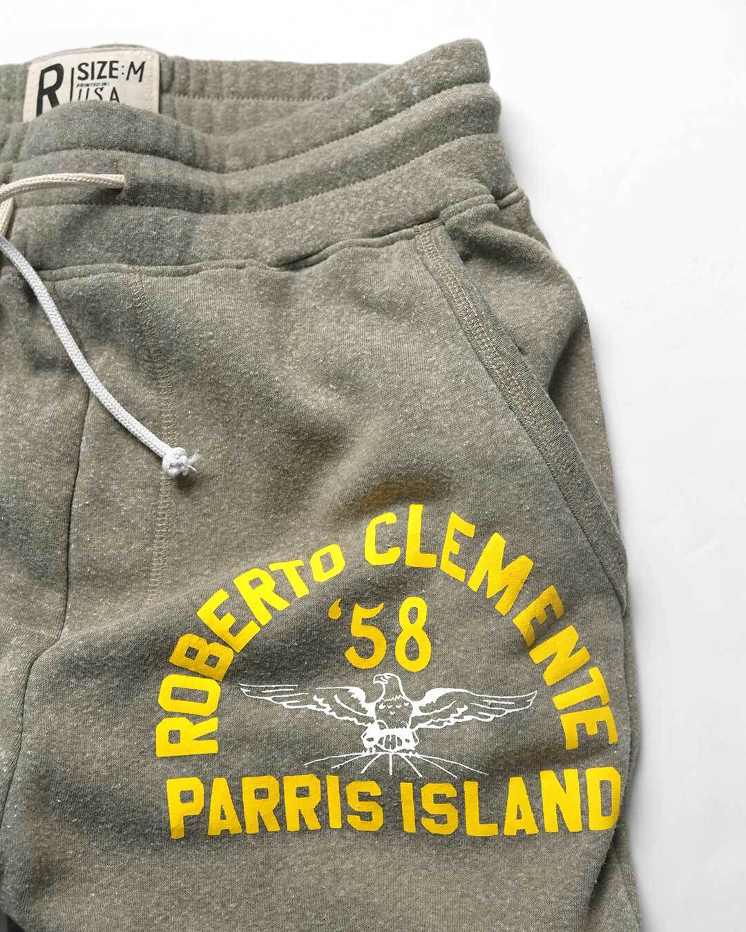 Clemente Parris Island Heather Olive Sweatpants - Roots of Fight