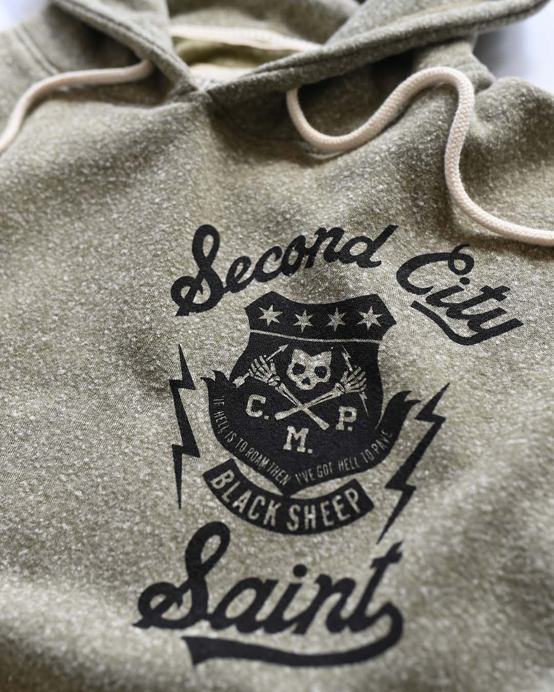 CM Punk Second City Saint Olive PO Hoody - Roots of Fight