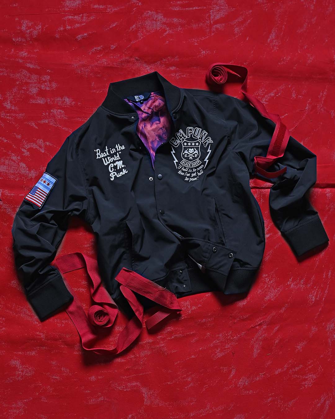 CM Punk 'Second City Saint' Stadium Jacket