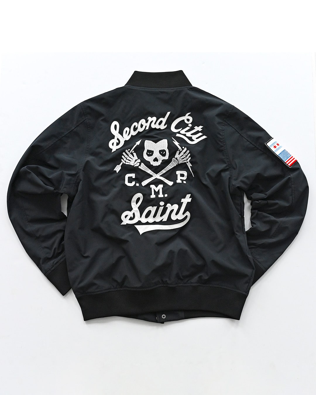 The BONEZ TEAM STADIUM JACKET Mサイズ The BONEZ TEAM STADIUM JACKET 】 米Majestic社とのコラボと