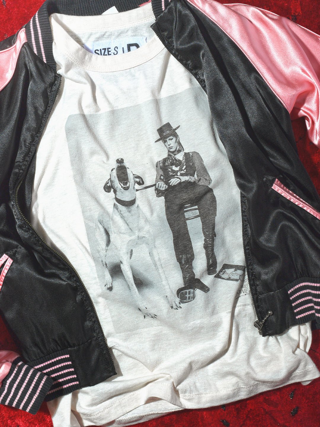 David Bowie Diamond Dogs Photo White Women's Tee - Roots of Fight