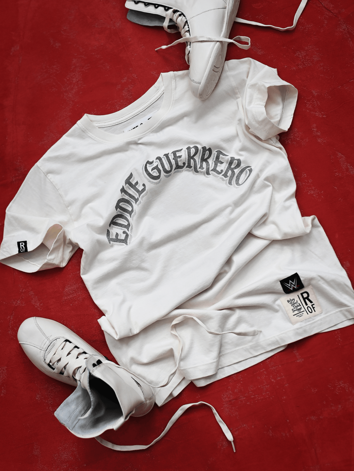Eddie Guerrero Latino Heat White Tee - Roots of Fight