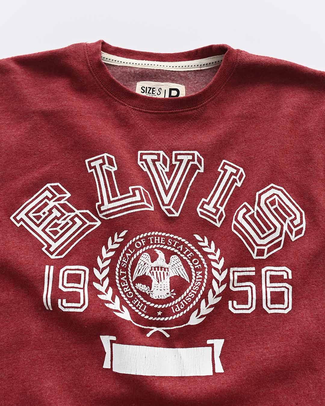 Elvis Presley '56 Cardinal Sweatshirt - Roots of Fight