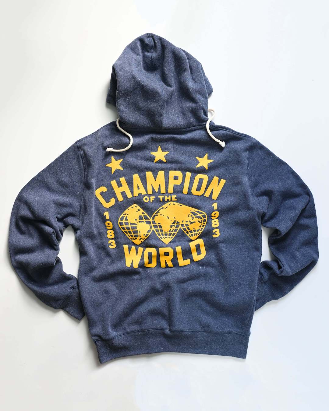 Iron Sheik &#39;83 Champ Navy PO Hoody - Roots of Fight