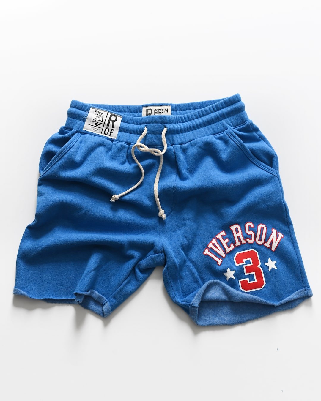 Iverson #3 Blue Shorts - Roots of Fight
