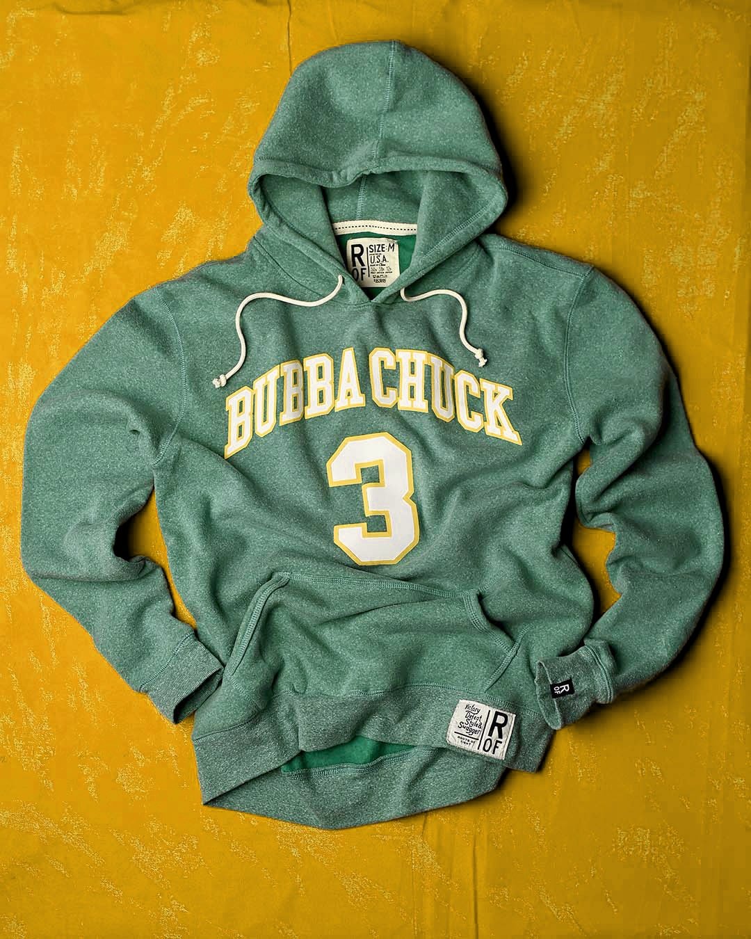 Iverson Bubba Chuck #3 Green Hoody - Roots of Fight