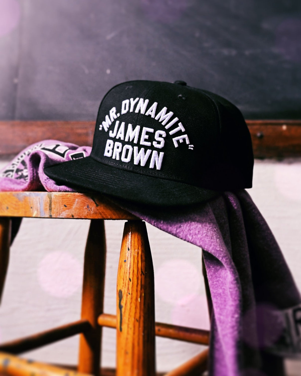 James Brown Mr. Dynamite Snapback Hat - Roots of Fight