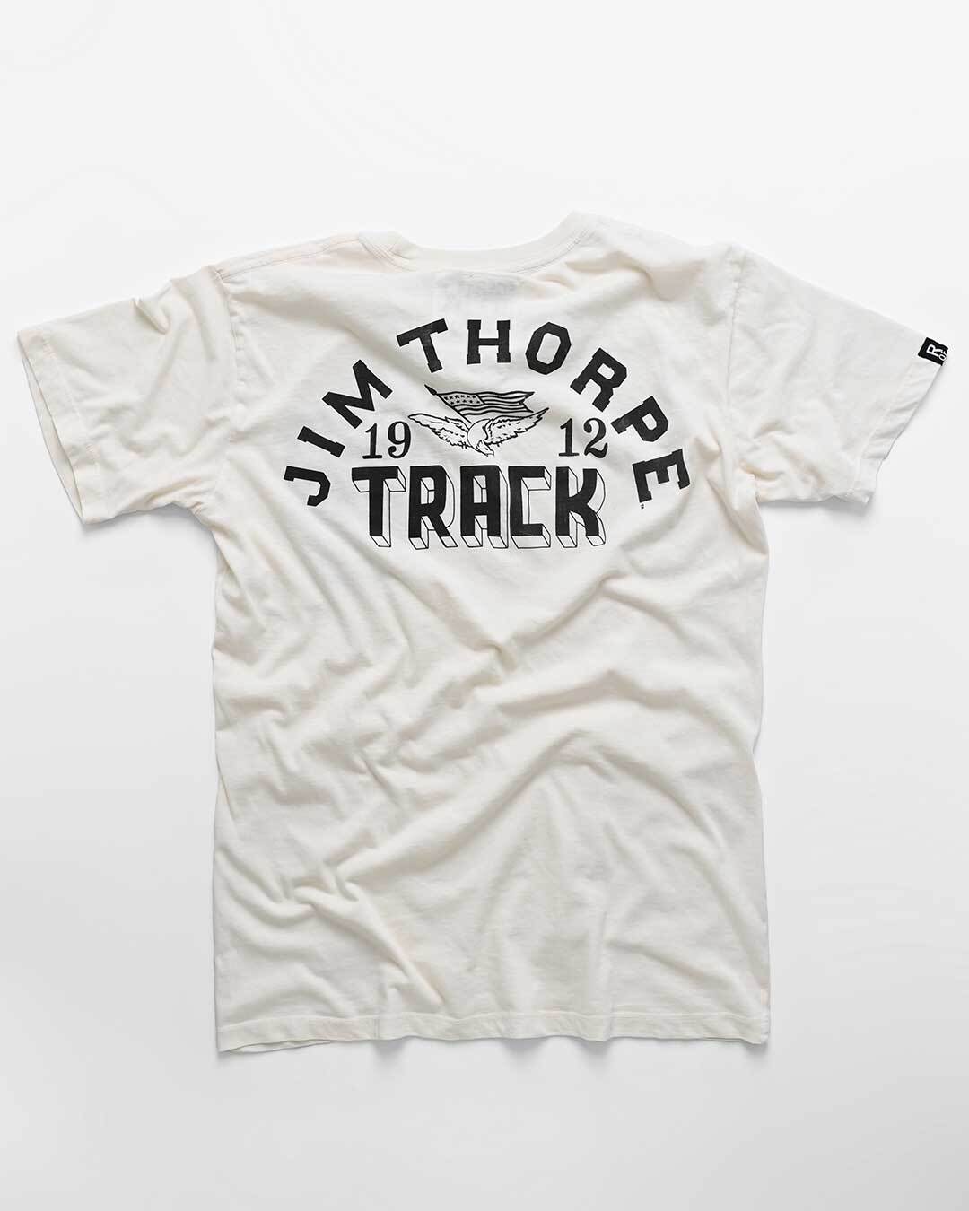 Jim Thorpe Games 1912 White Tee - Roots of Fight