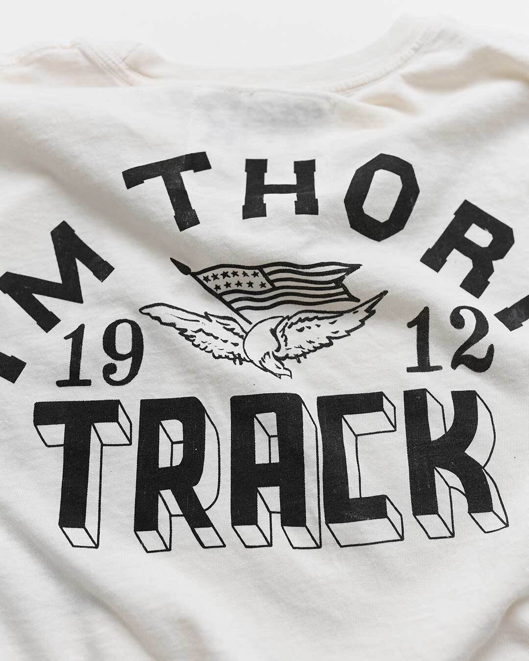 Jim Thorpe Games 1912 White Tee - Roots of Fight