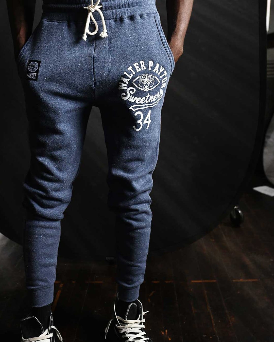 JSU - Payton Tigers #34 Navy Sweatpants - Roots of Fight