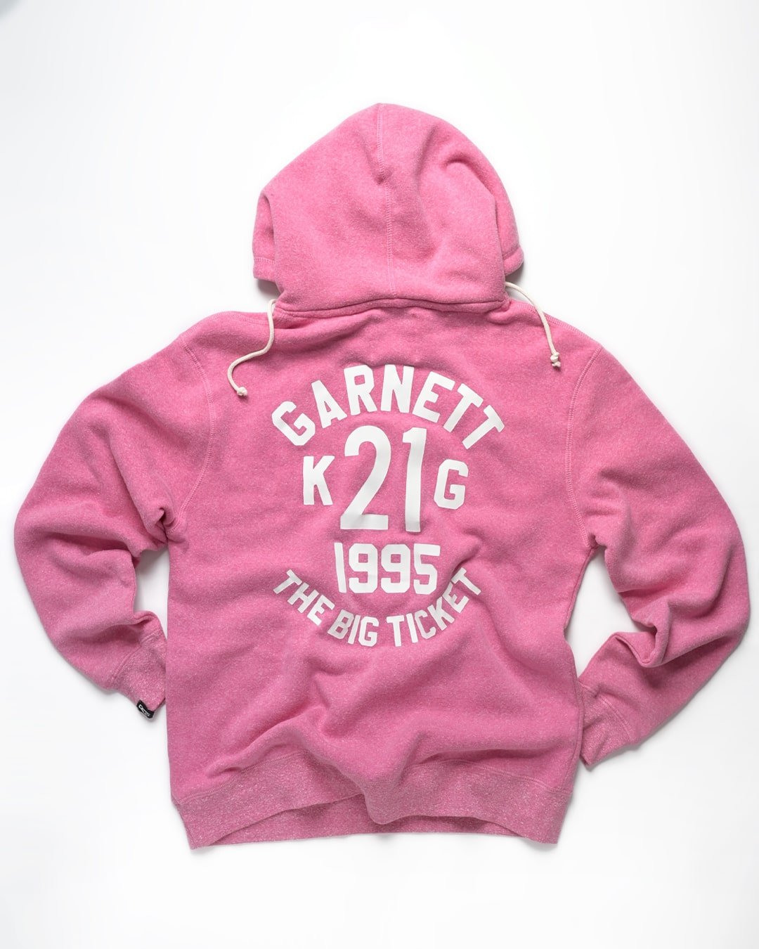 Kevin Garnett 'The Big Ticket' Pink PO Hoody - Roots of Fight