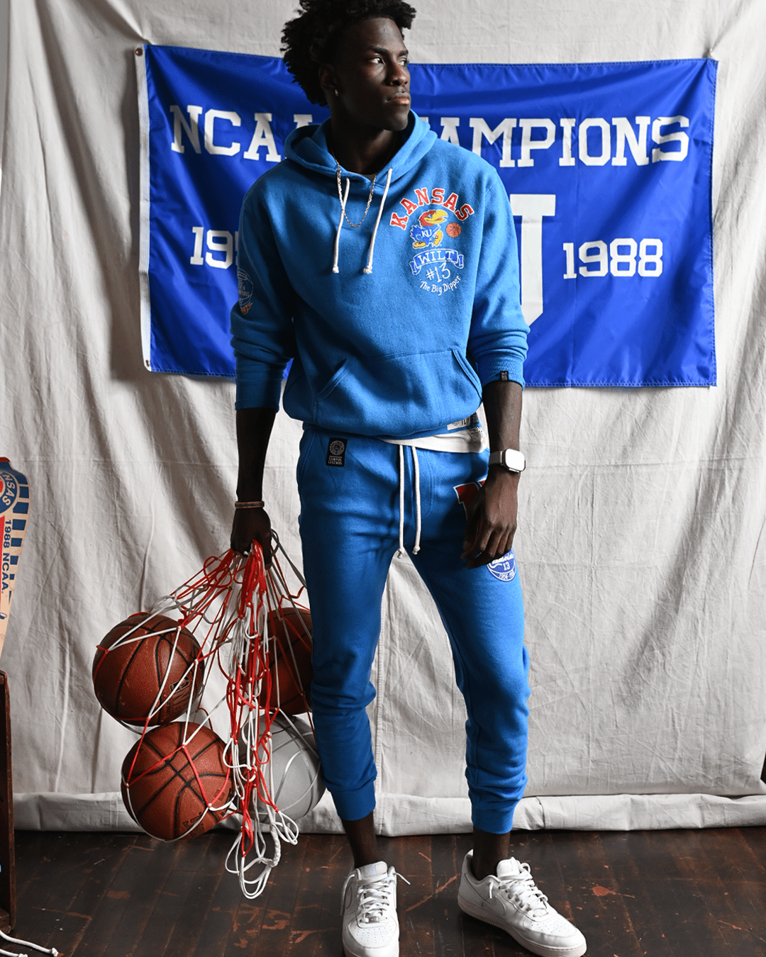 KU - Wilt Big Dipper 13 Blue PO Hoody - Roots of Fight