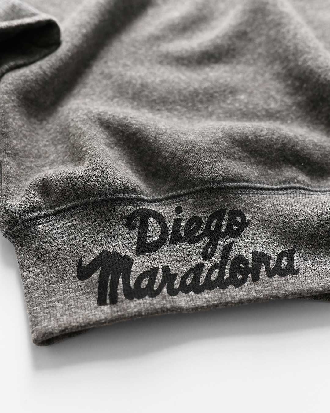Maradona &#39;All I Have&#39; Grey Sweatshirt - Roots of Fight