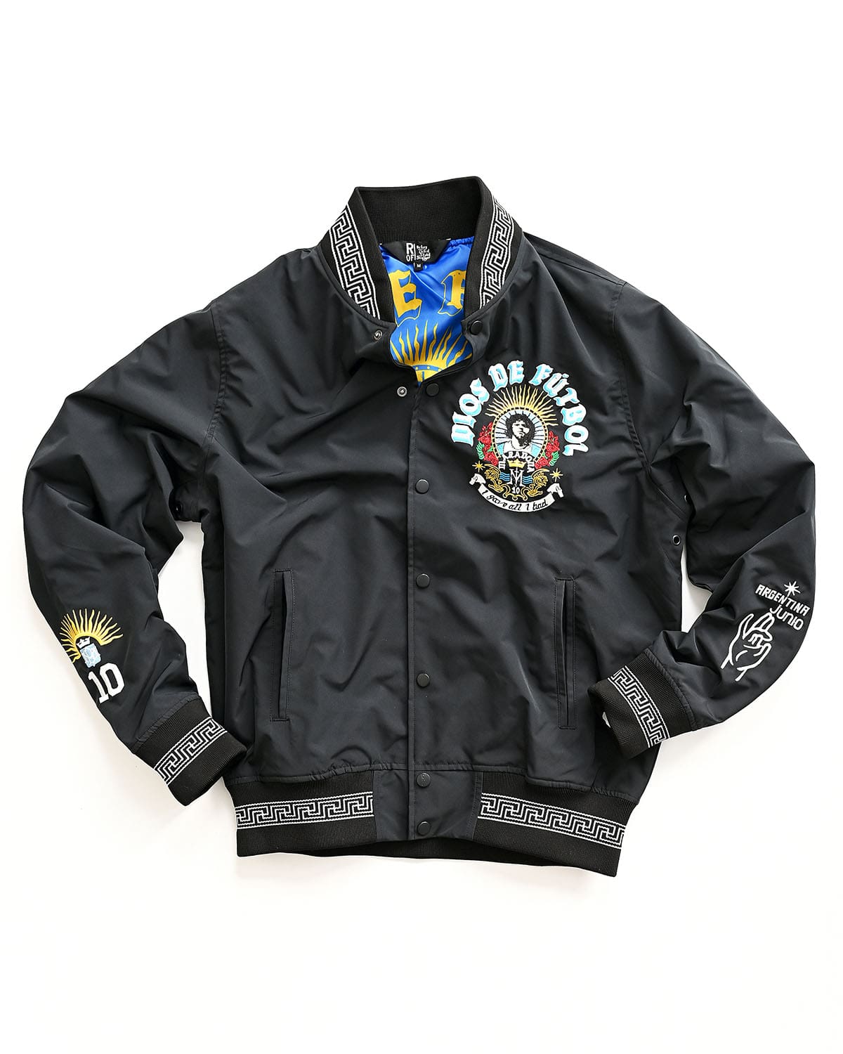 Maradona Dios De Futbol Stadium Jacket - Roots of Fight