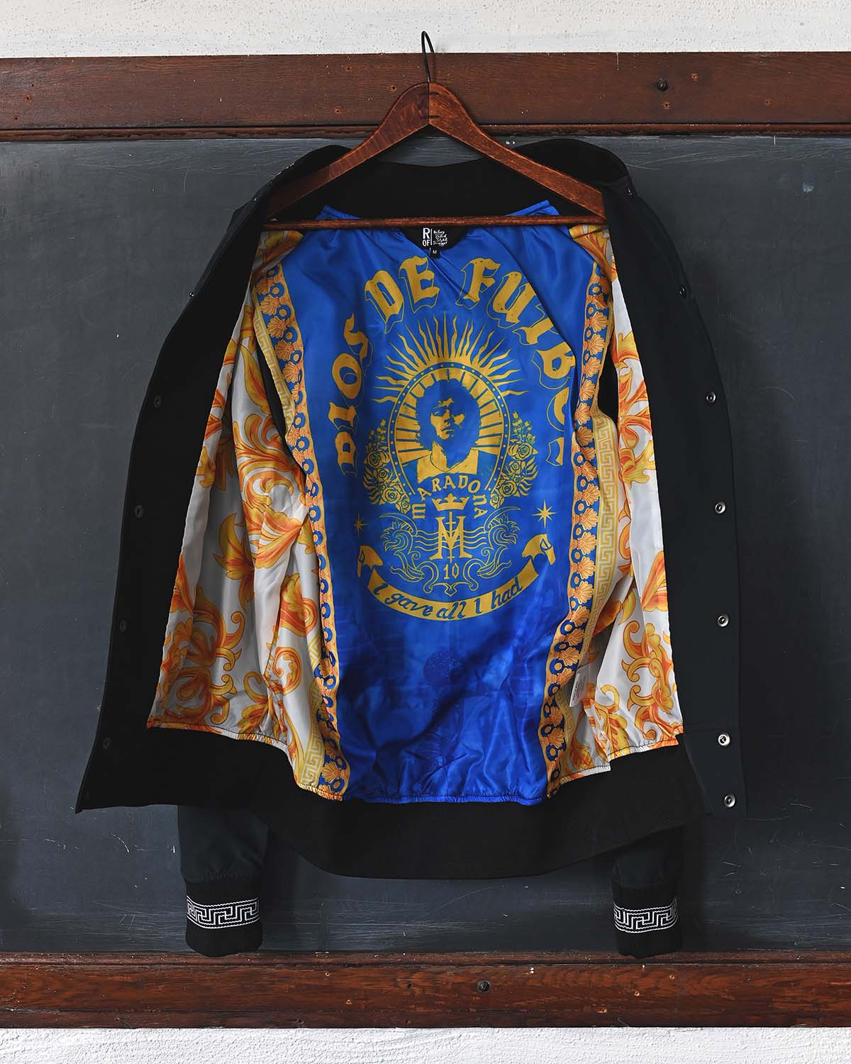 Maradona Dios De Futbol Stadium Jacket - Roots of Fight