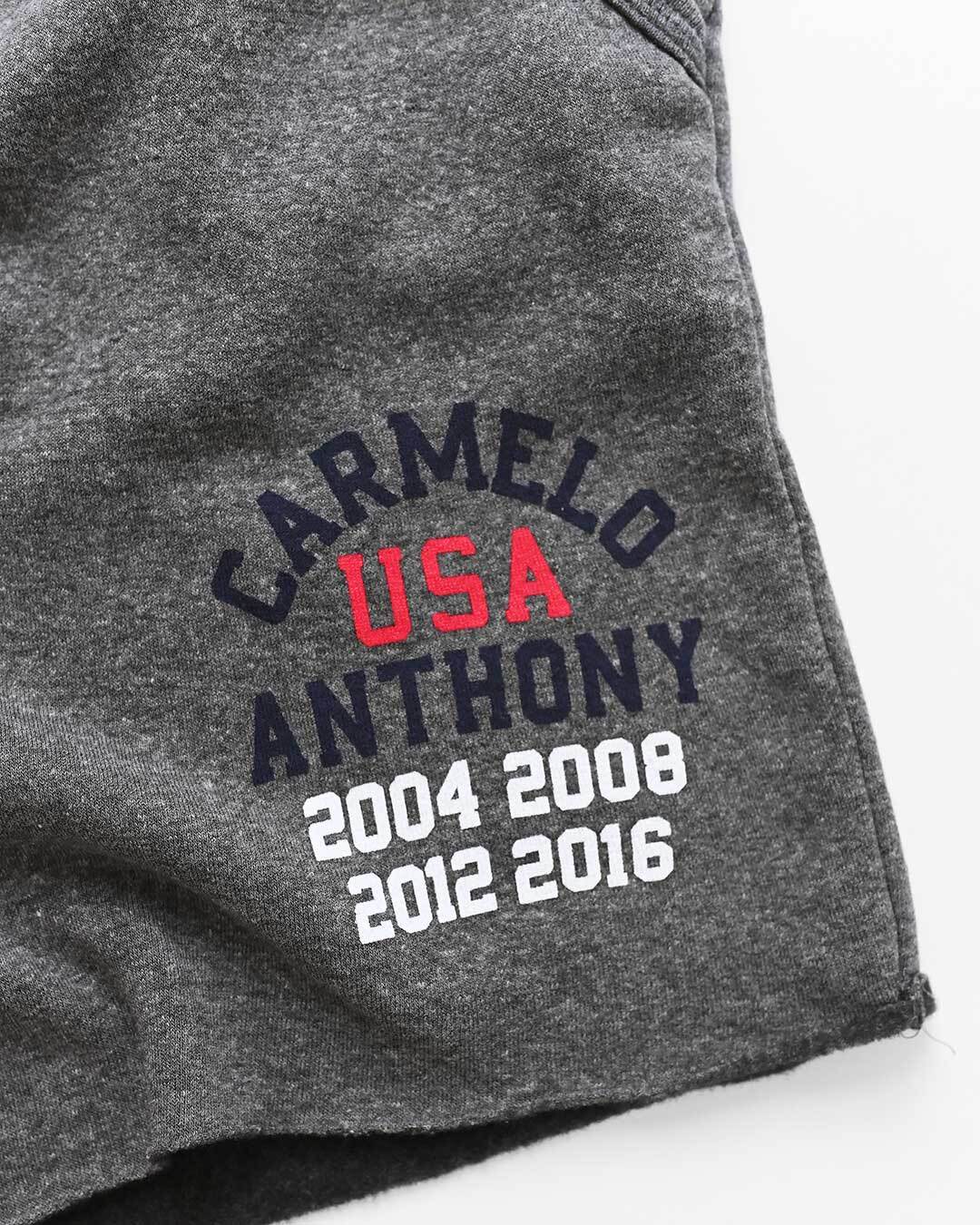 Melo Anthony Games USA Grey Shorts - Roots of Fight