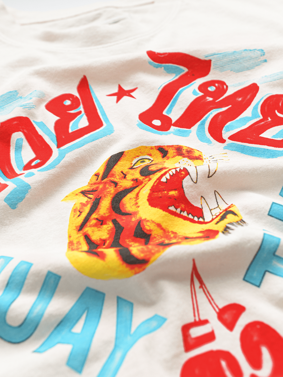 Muay Thai White Muscle Tee - Roots of Fight