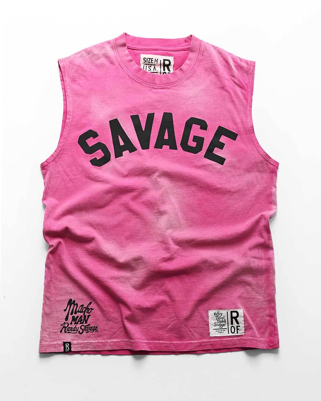 Randy Savage Beach Wash Pink Muscle Tee Roots Of Fight randy-savage-beach-wash-pink-muscle-tee-roots-of-fight