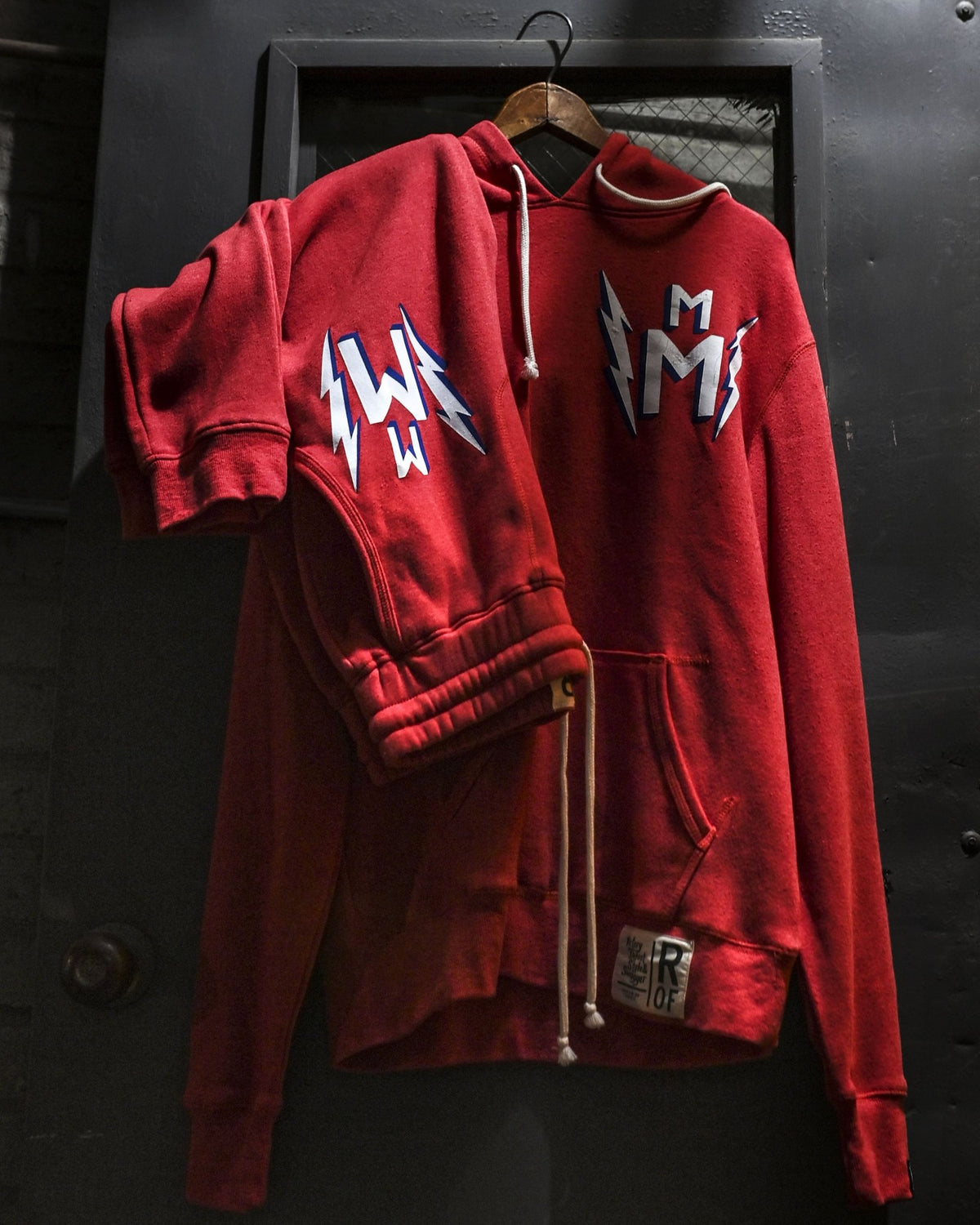 Randy Savage Macho Man Red PO Hoody - Roots of Fight