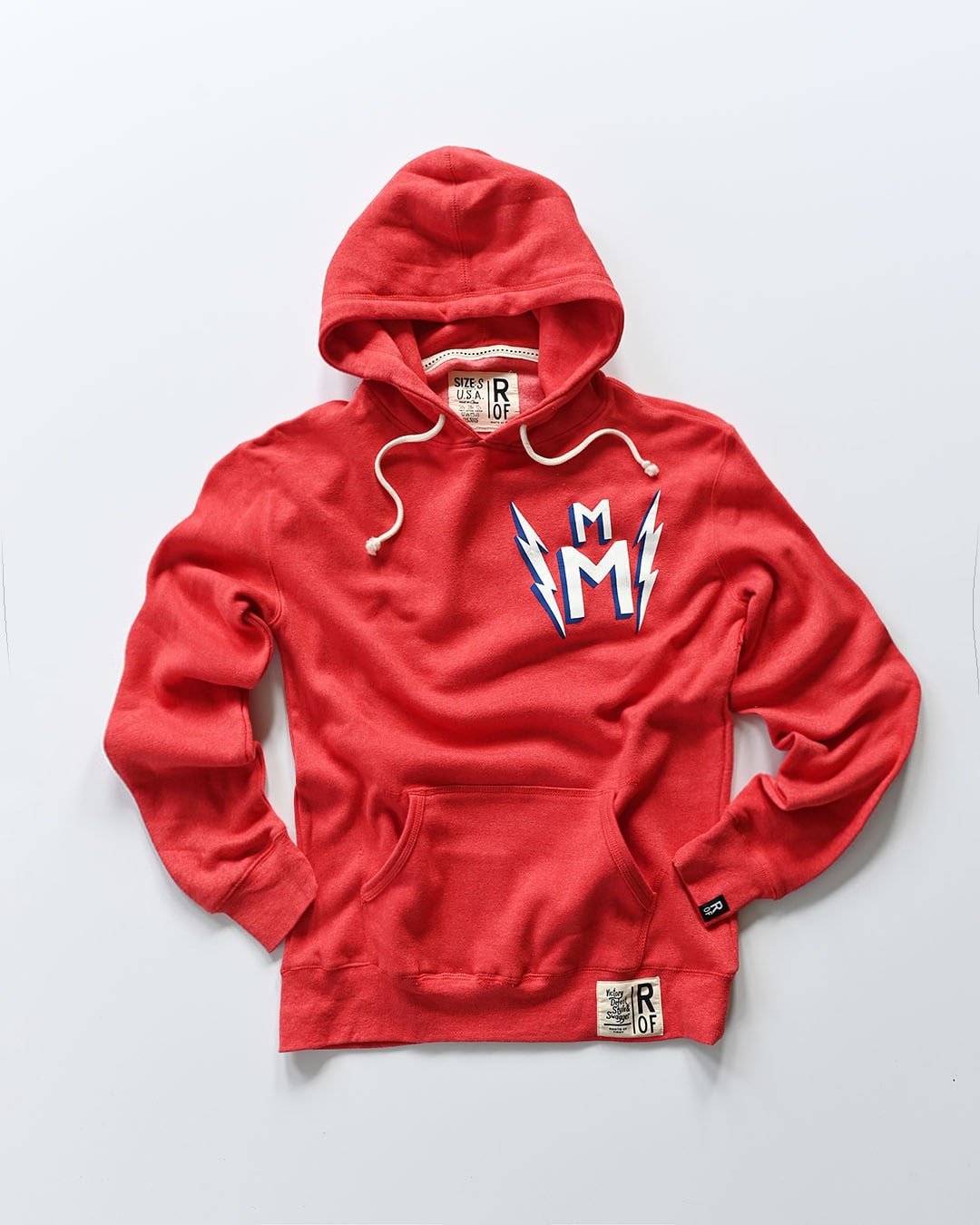 Randy Savage Macho Man Red PO Hoody - Roots of Fight