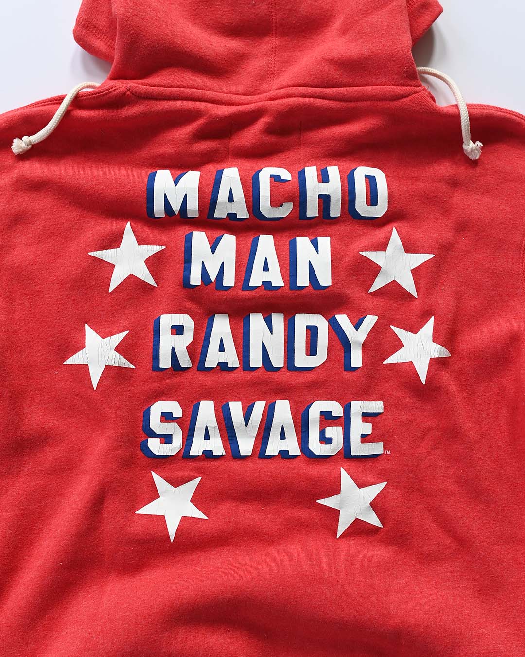 Randy Savage Macho Man Red PO Hoody - Roots of Fight