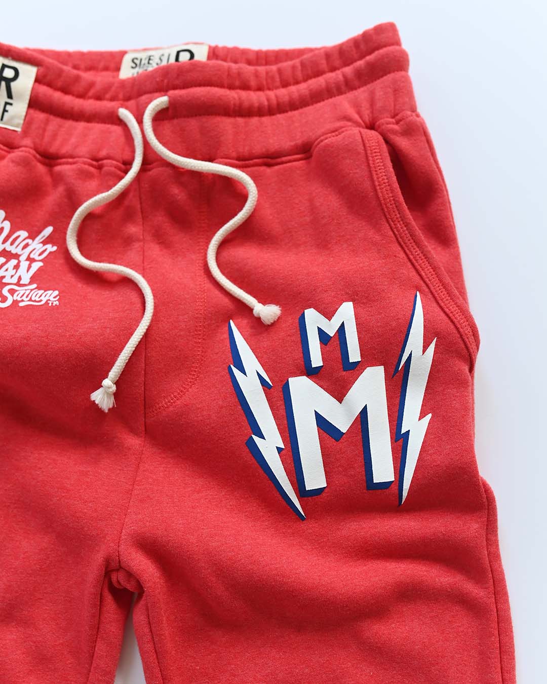 Randy Savage Macho Man Red Sweatpants - Roots of Fight