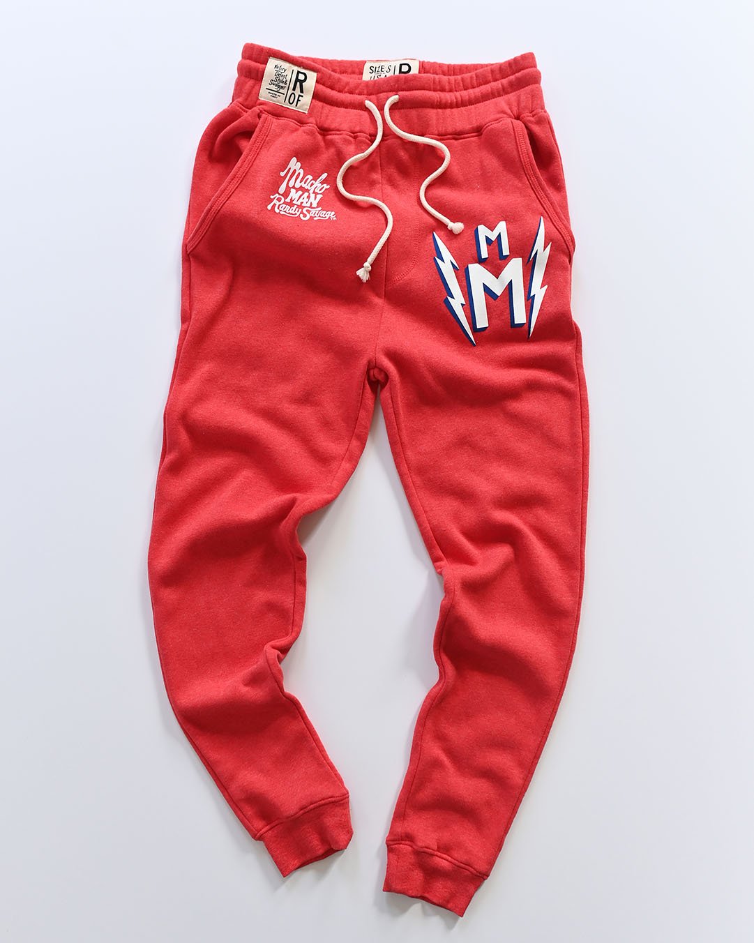 Randy Savage Macho Man Red Sweatpants - Roots of Fight