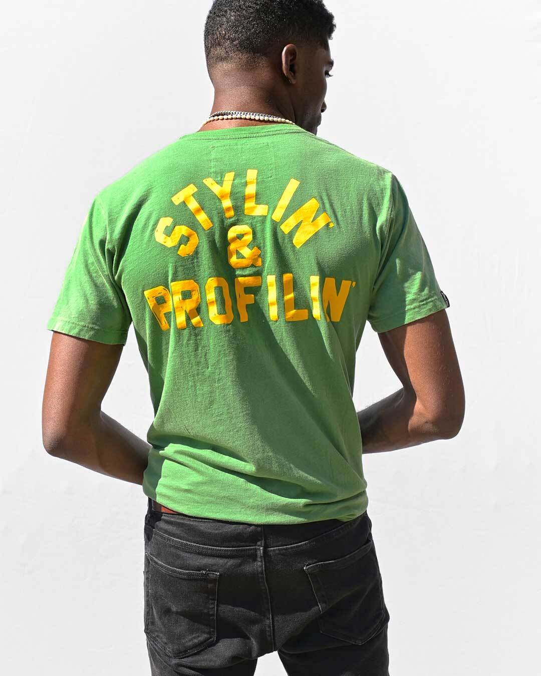 Ric Flair Stylin&#39; &amp; Profilin Green Tee - Roots of Fight