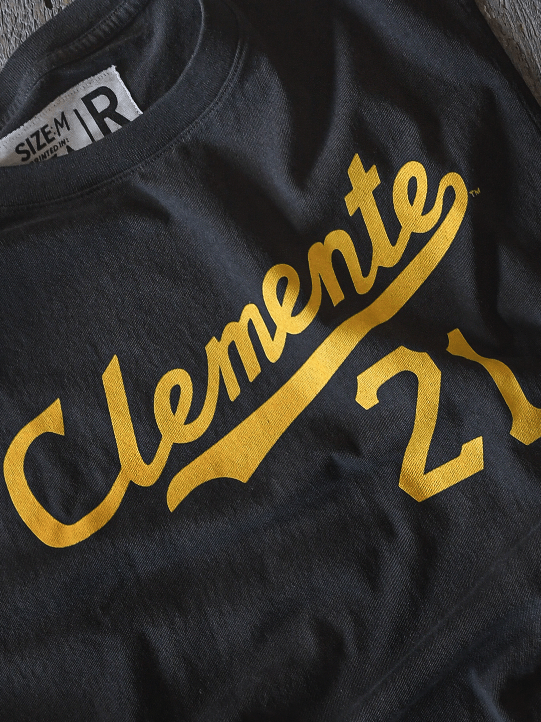 Roberto Clemente 21 Black Muscle Tee - Roots of Fight
