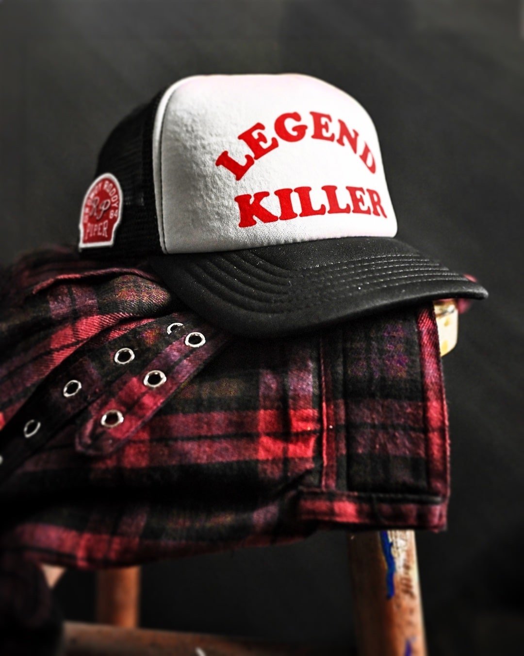 Rowdy Roddy Piper Legend Killer Trucker Hat - Roots of Fight