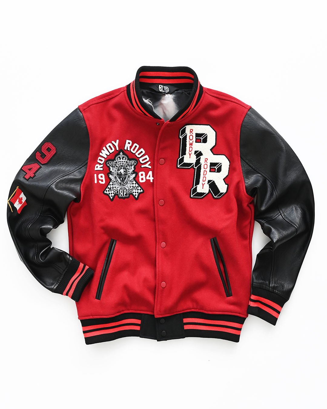 Rowdy Roddy Piper Melton Jacket - Roots of Fight