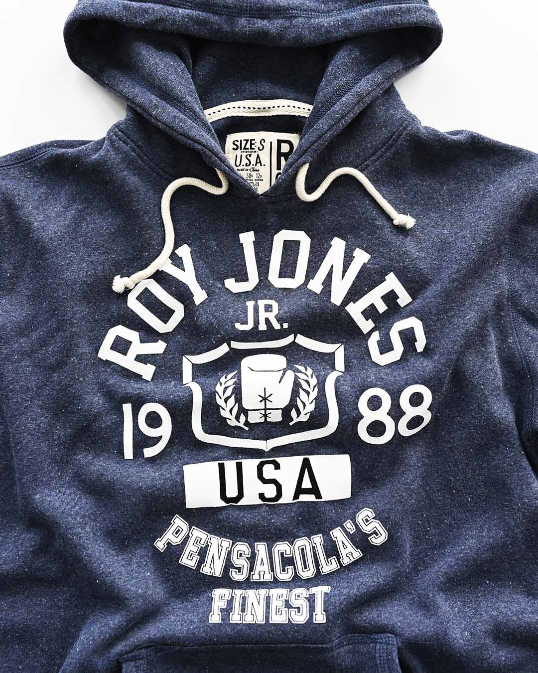 Roy Jones Jr. &#39;88 Blue PO Hoody - Roots of Fight