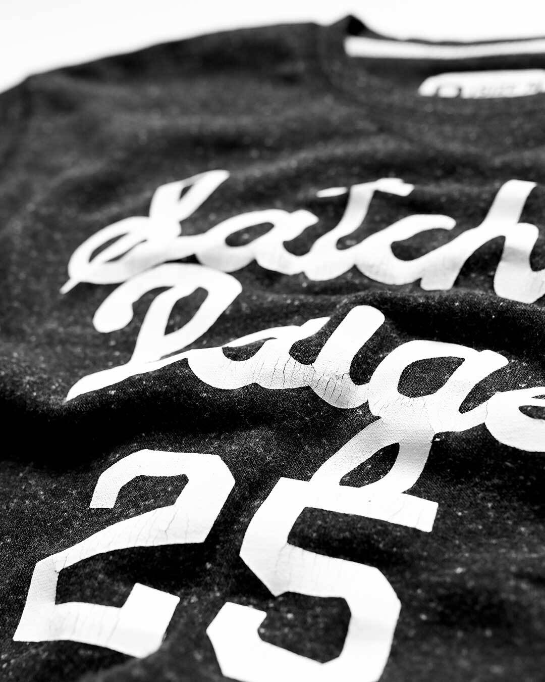 Satchel Paige 25 Heather Black Sweatshirt - Roots of Fight