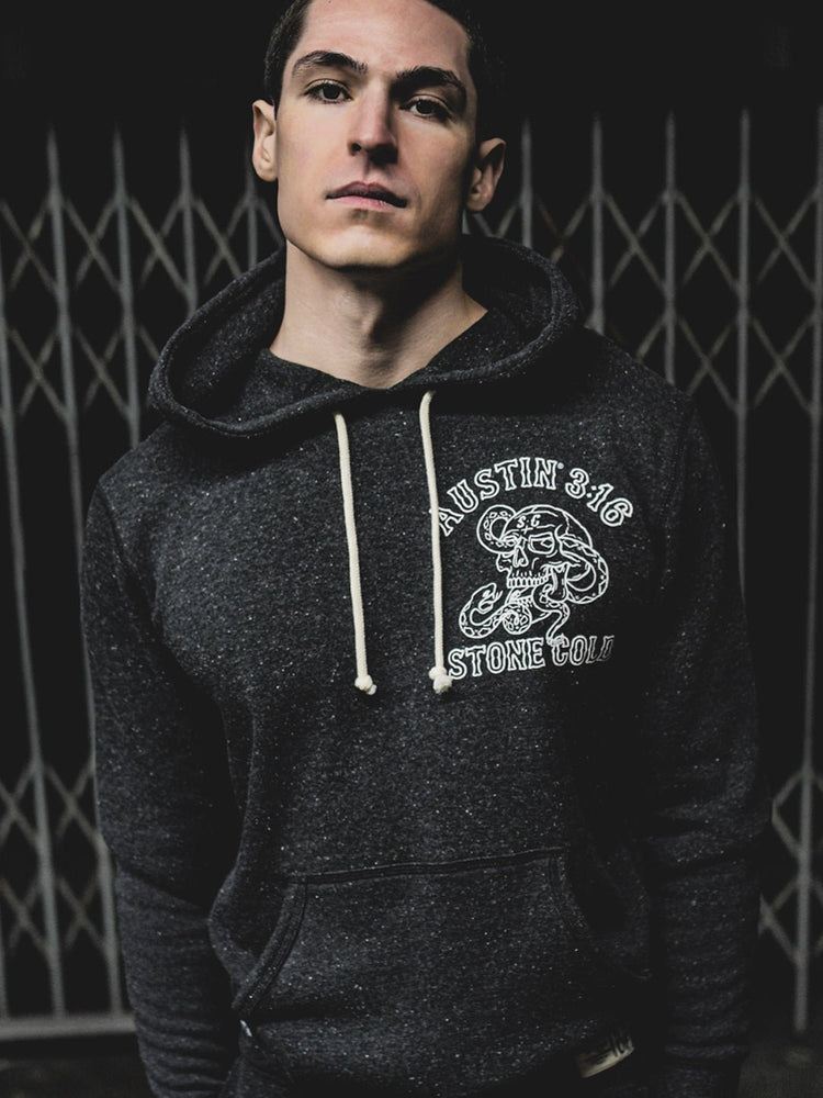 Stone Cold Austin 3:16 Black PO Hoody - Roots of Fight