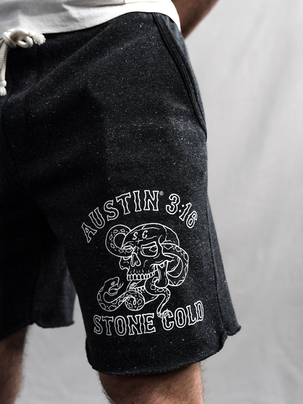 Stone Cold Steve Austin 3:16 Black Shorts - Roots of Fight