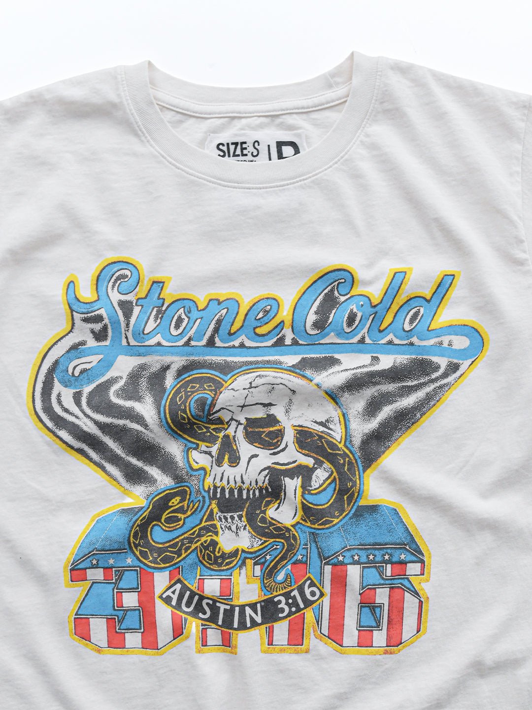 Stone Cold Steve Austin Verse White Tee - Roots of Fight