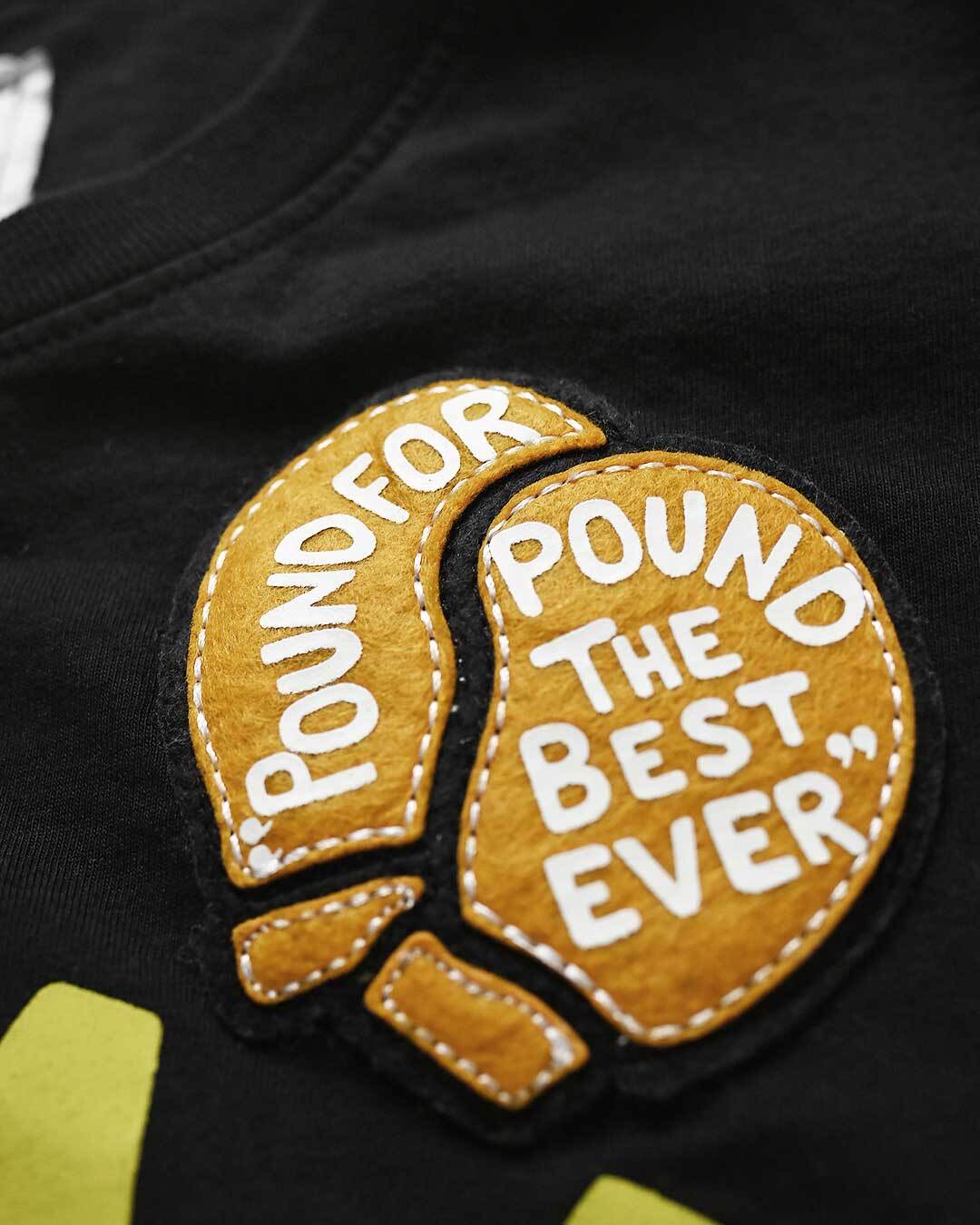 Sugar Ray Robinson &#39;Pound for Pound&#39; Black Tee - Roots of Fight