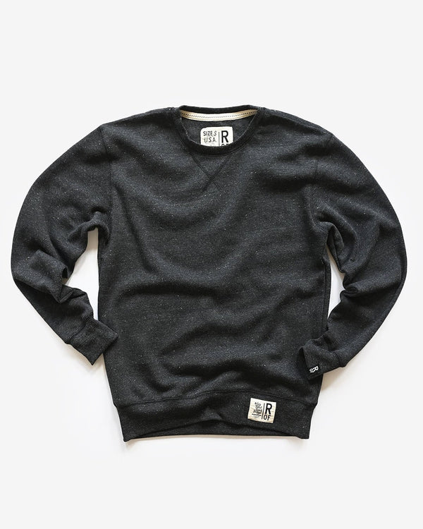 Supersoft Midweight Heather Black Sweatshirt - Roots of Fight