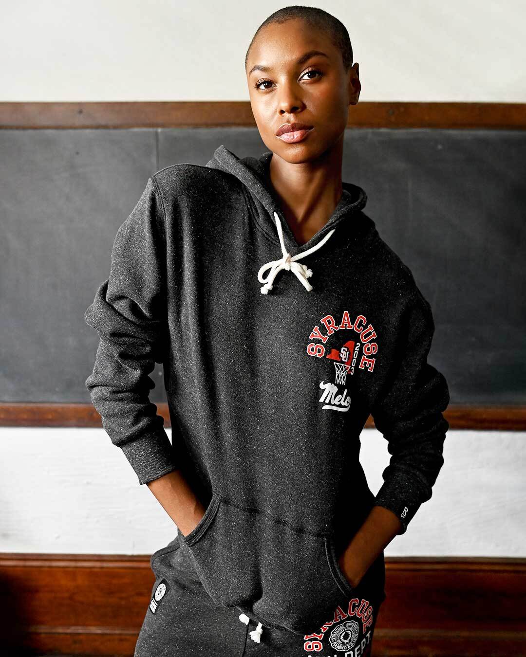 Syracuse - Melo '03 Black PO Hoody - Roots of Fight