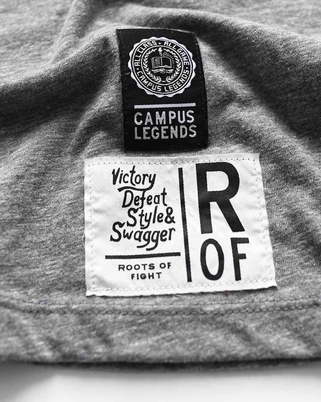 UCLA - Bruins Basketball Grey Tee - Roots of Fight