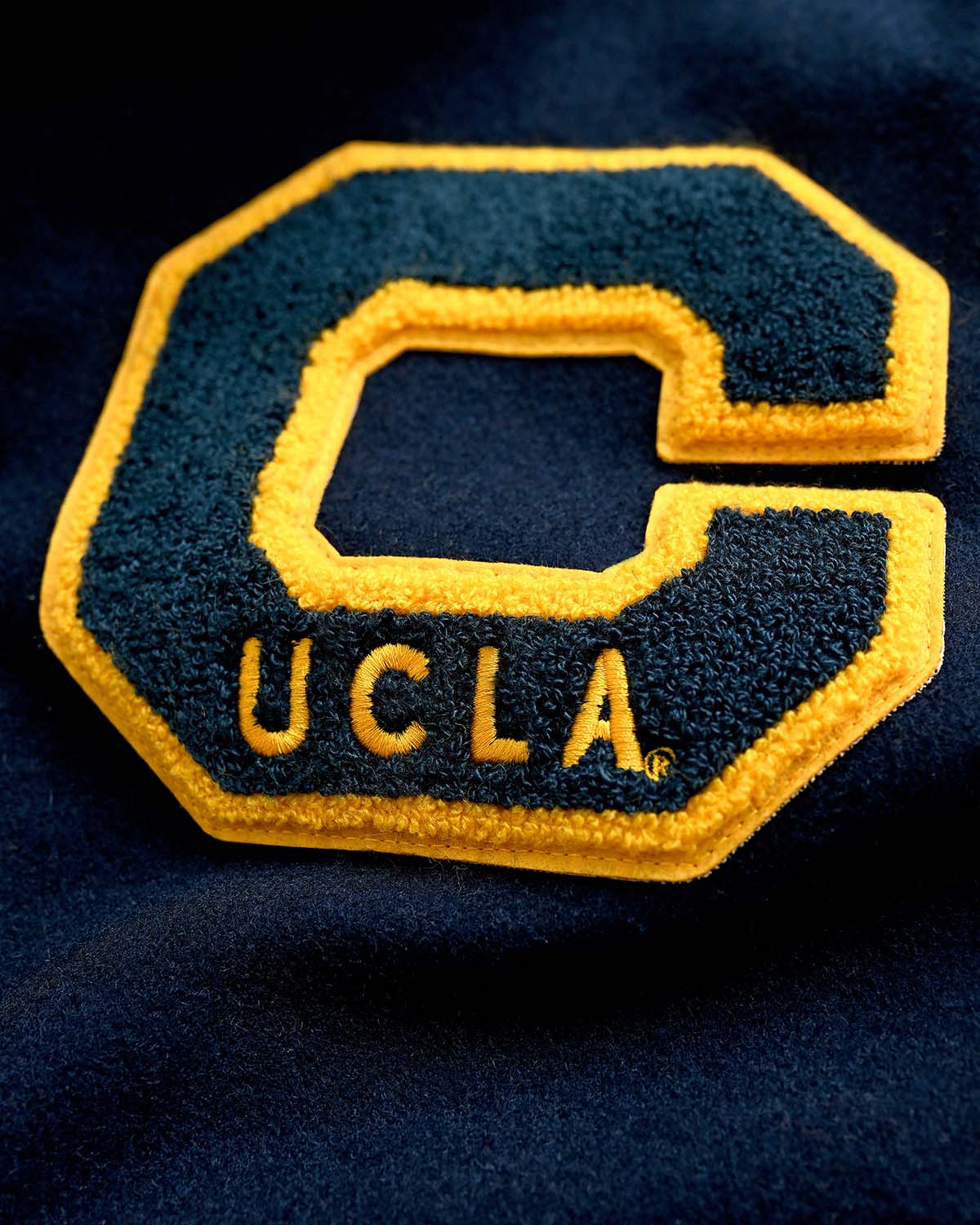 UCLA - Jackie Robinson Melton Jacket - Roots of Fight