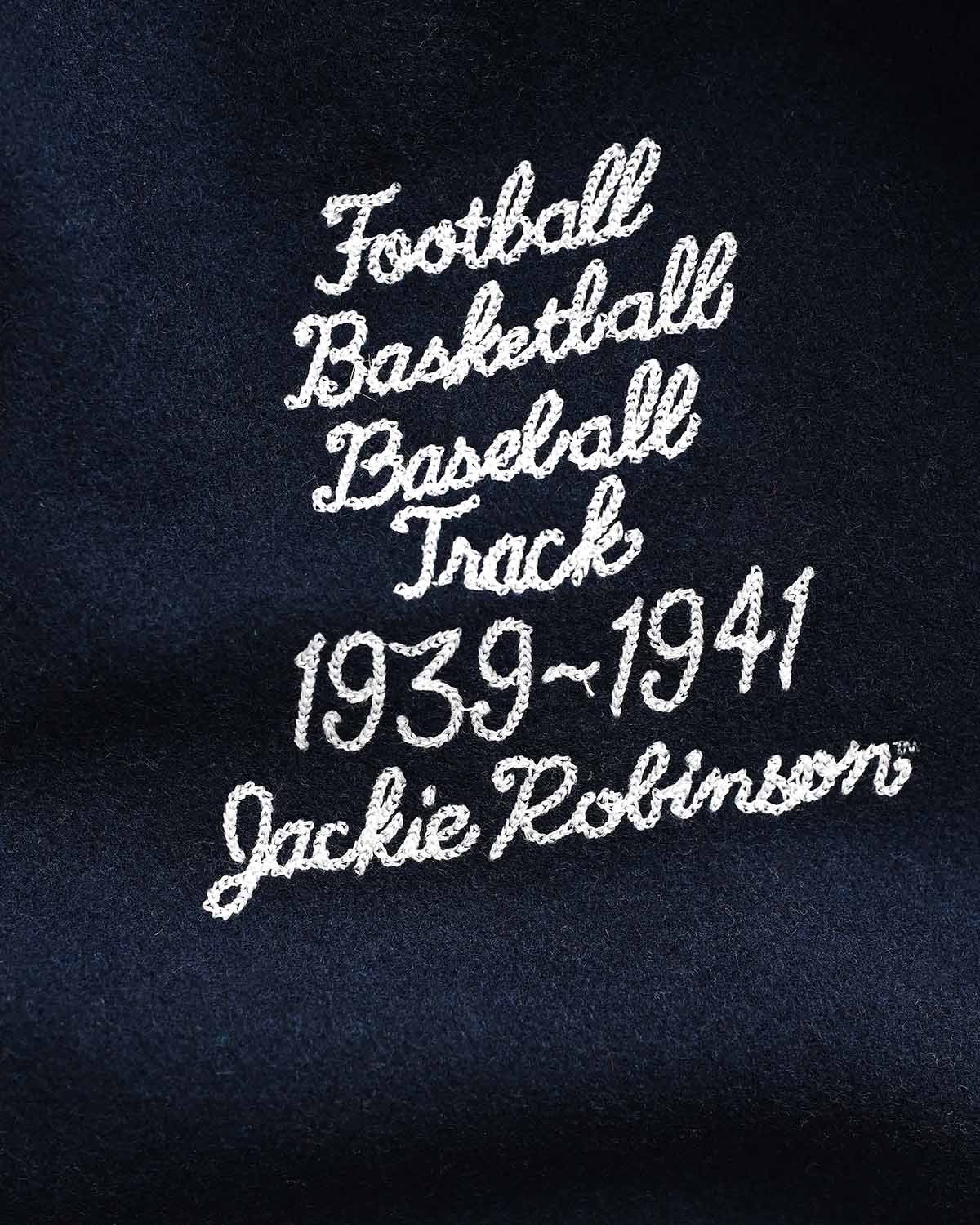UCLA - Jackie Robinson Melton Jacket - Roots of Fight