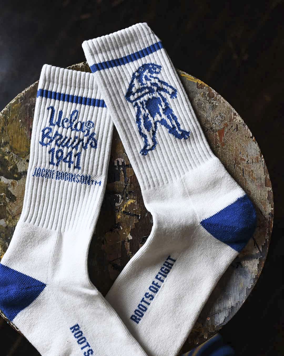 UCLA - Robinson &#39;41 White Socks - Roots of Fight