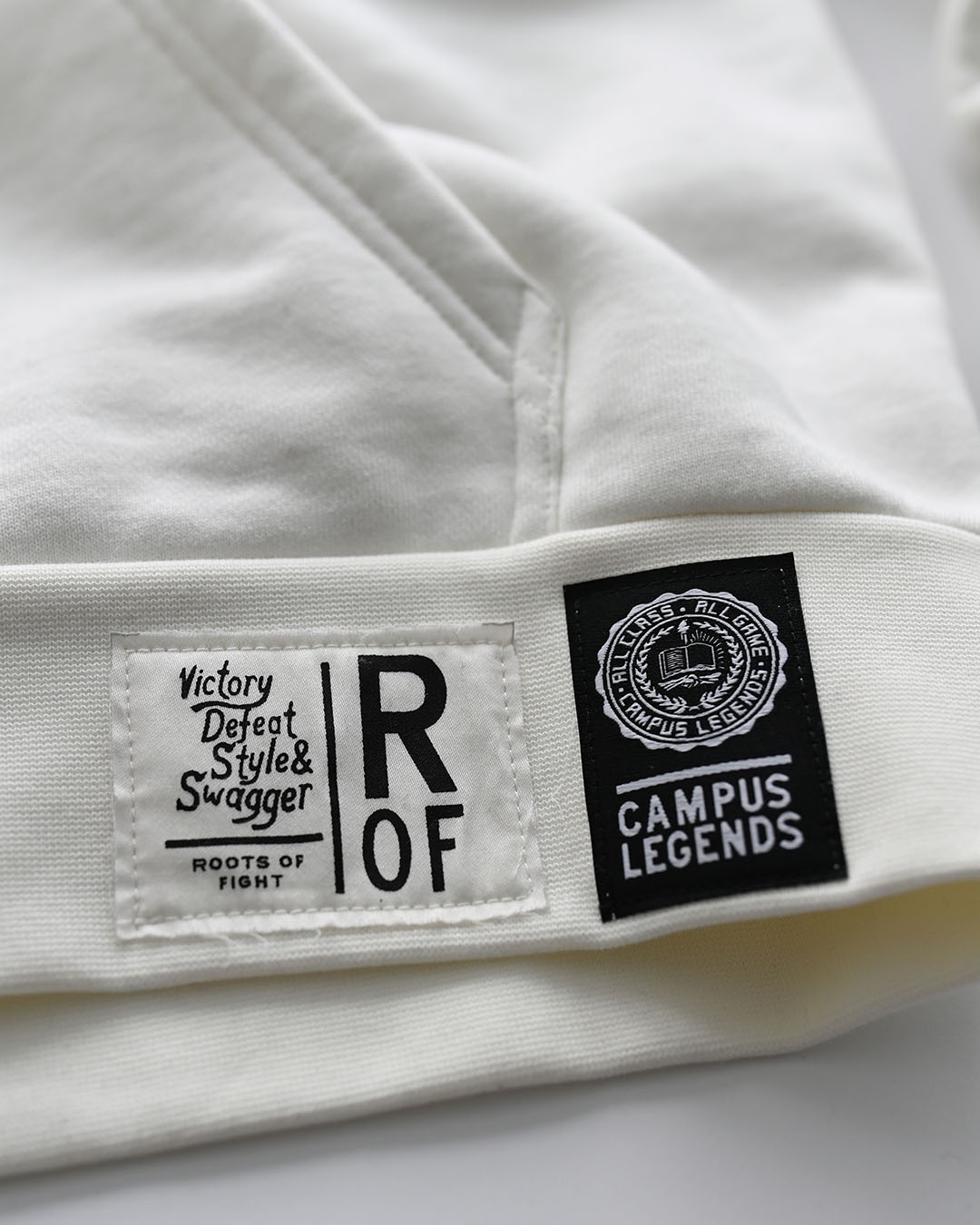 UCLA - Robinson Era White Heavyweight PO Hoody - Roots of Fight