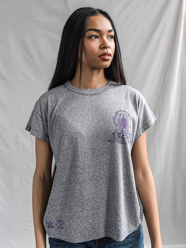 Undertaker Deadman Inc. Grey Women's Tee - Roots of Fight
