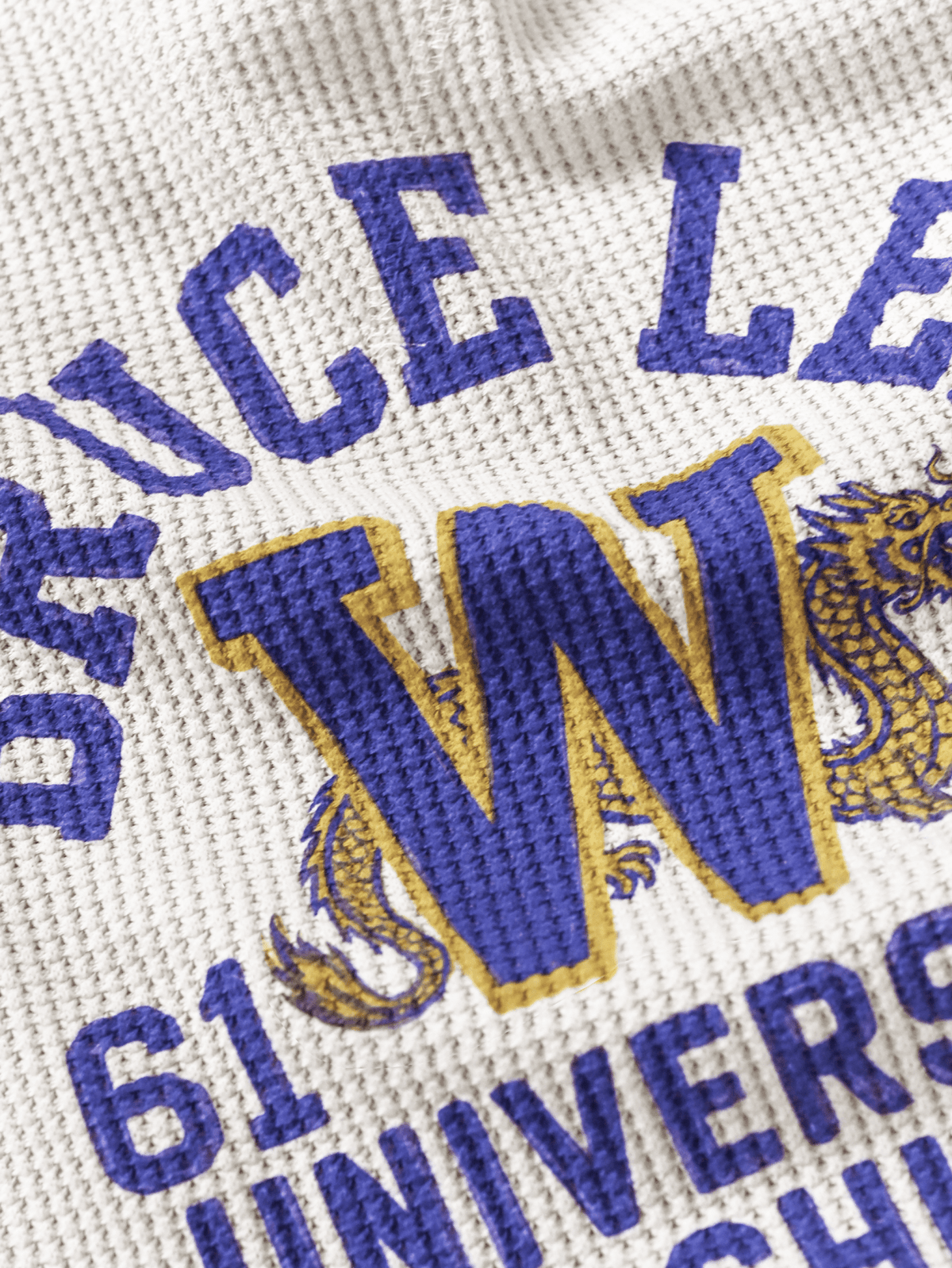 UW - Bruce Lee Campus Legend Ivory Thermal - Roots of Fight