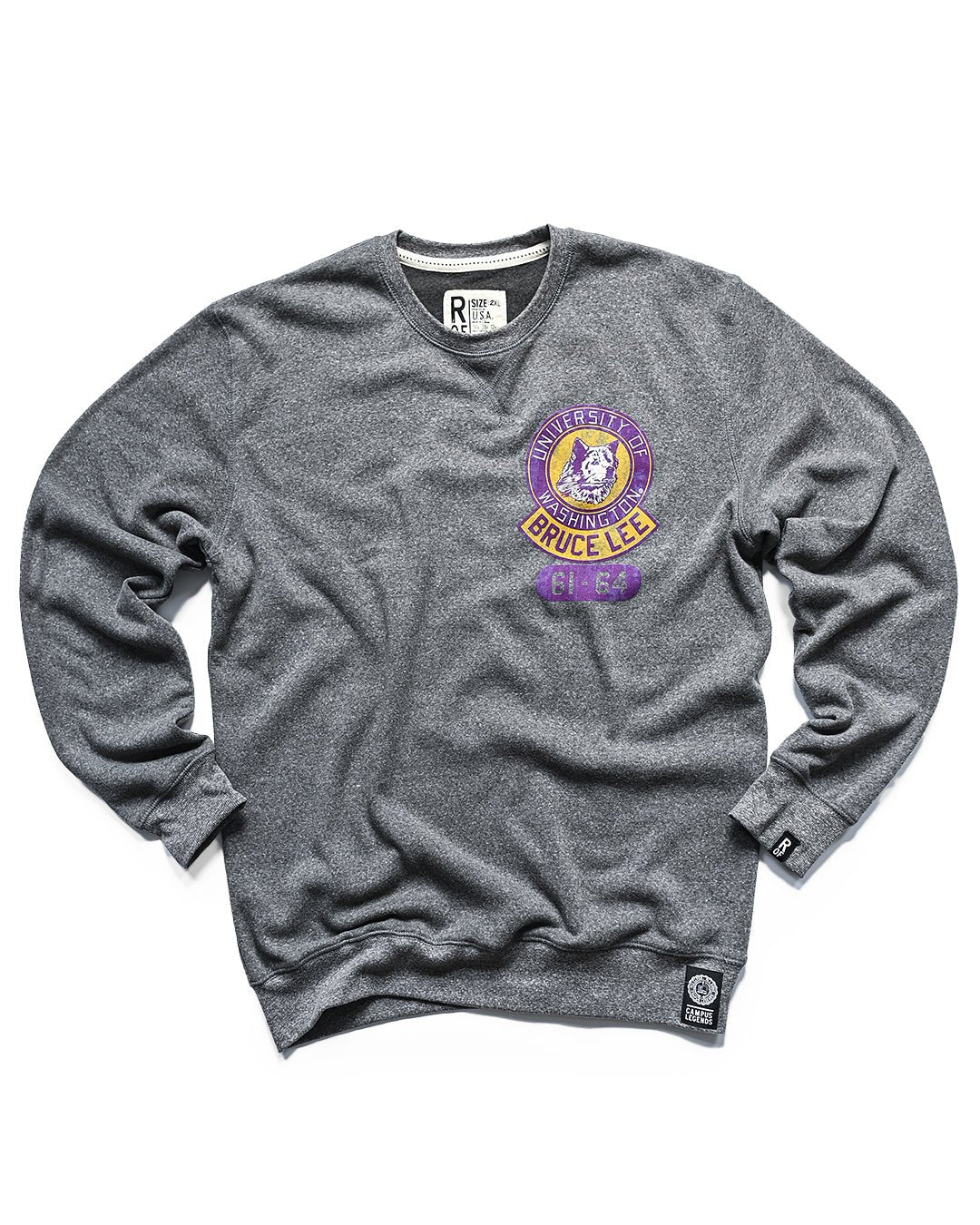 BEATS WASTED YOUTH CREWNECK M スウェット グレー Wasted Youth(ウェイステッドユース) OTSUMO PLAZA裏起毛